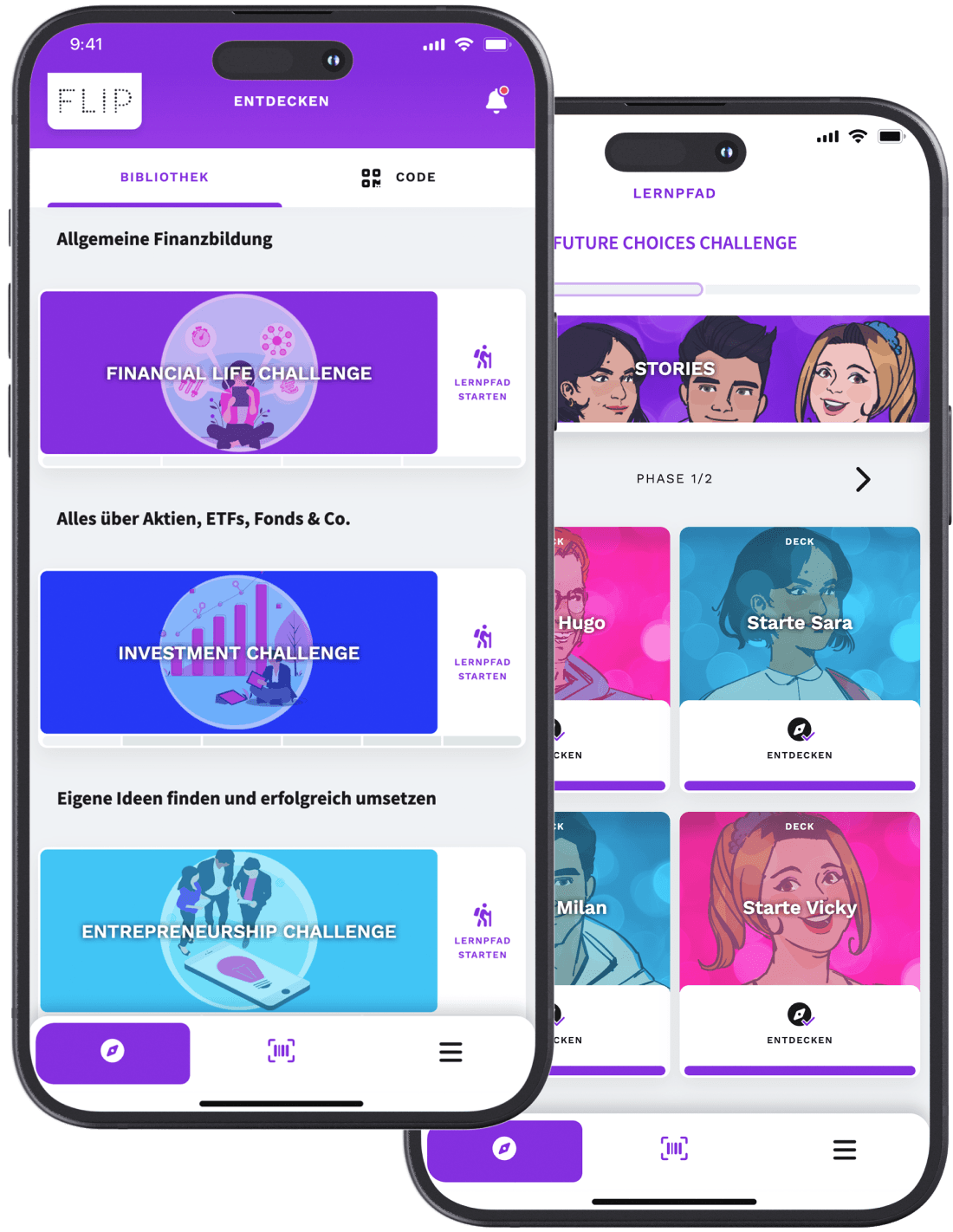 FLiP App – Financial Life Park Österreich